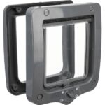 Ușă Batantă Trixie pentru Pisici cu 4 Moduri, Gri, 20x22 cm
