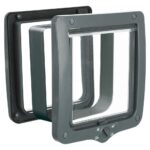 Ușă Batantă Trixie XXL pentru Pisici, 4 Moduri, 24x28 cm