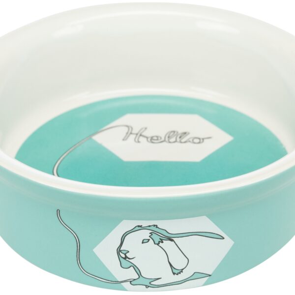 Castron Ceramic Trixie pentru Iepuri, 240 ml, Diverse Culori