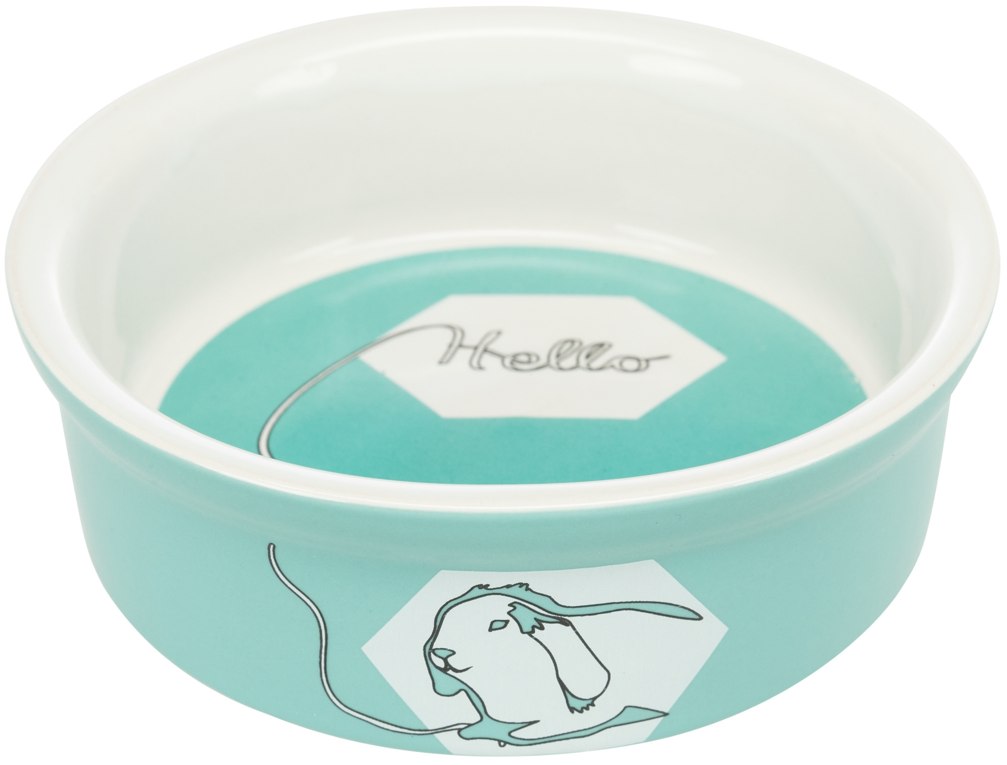 Castron Ceramic Trixie pentru Iepuri, 240 ml, Diverse Culori Castron Ceramic Trixie pentru Iepuri, 240 ml, Diverse Culori