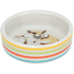 Castron Ceramica Multicolor pentru Hamster - 80 ml, Trixie