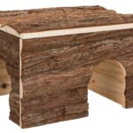 Casuta Lemn Trixie pentru Rozatoare cu Iesle și Observare, 40x25x29 cm