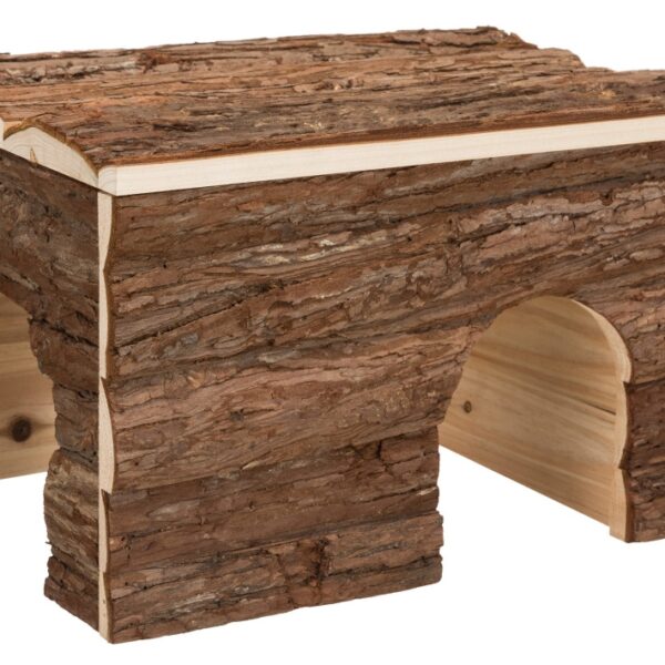 Casuta Lemn Trixie pentru Rozatoare cu Iesle și Observare, 40x25x29 cm