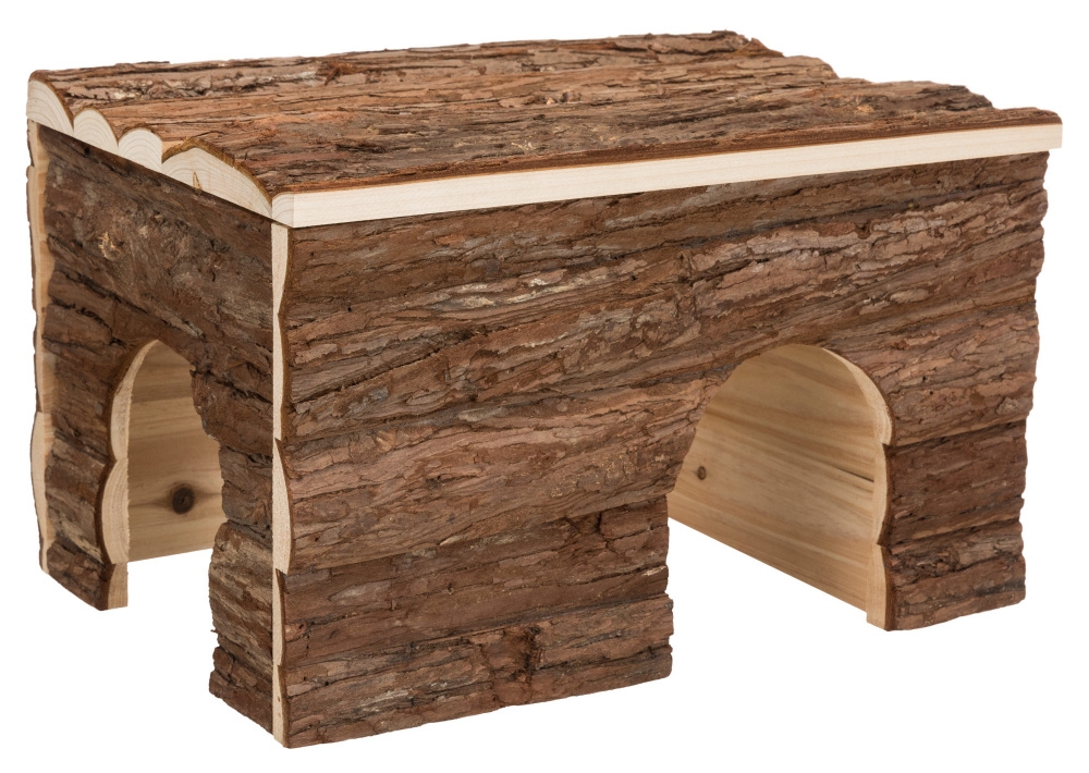 Casuta Lemn Trixie pentru Rozatoare cu Iesle și Observare, 40x25x29 cm Casuta Lemn Trixie pentru Rozatoare cu Iesle și Observare, 40x25x29 cm