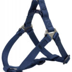 Ham reglabil pentru câini Trixie One Touch, 65-80 cm, Indigo