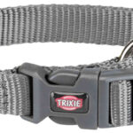 Zgarda Reglabilă Trixie pentru Câini, 30-45 cm, Grafit