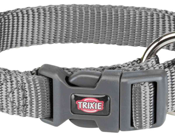 Zgarda Reglabilă Trixie pentru Câini, 30-45 cm, Grafit