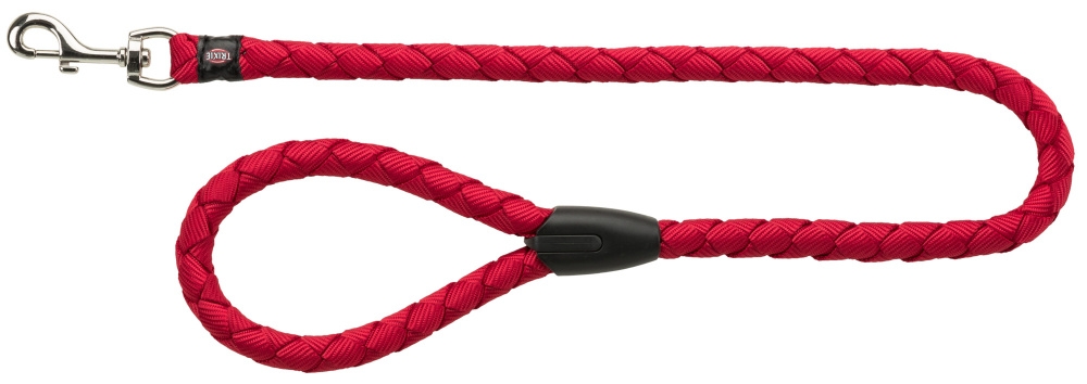 Lesa Trixie Cavo Roșie, 1m, 18mm, pentru plimbări confortabile Lesa Trixie Cavo Roșie, 1m, 18mm, pentru plimbări confortabile