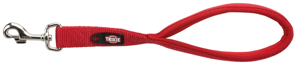 Lesa Trixie Premium Scurtă pentru Câini M-XL, 30 cm, Roșie Lesa Trixie Premium Scurtă pentru Câini M-XL, 30 cm, Roșie