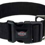 Zgarda reglabilă Trixie pentru câini M-L, 40-60 cm, neagră