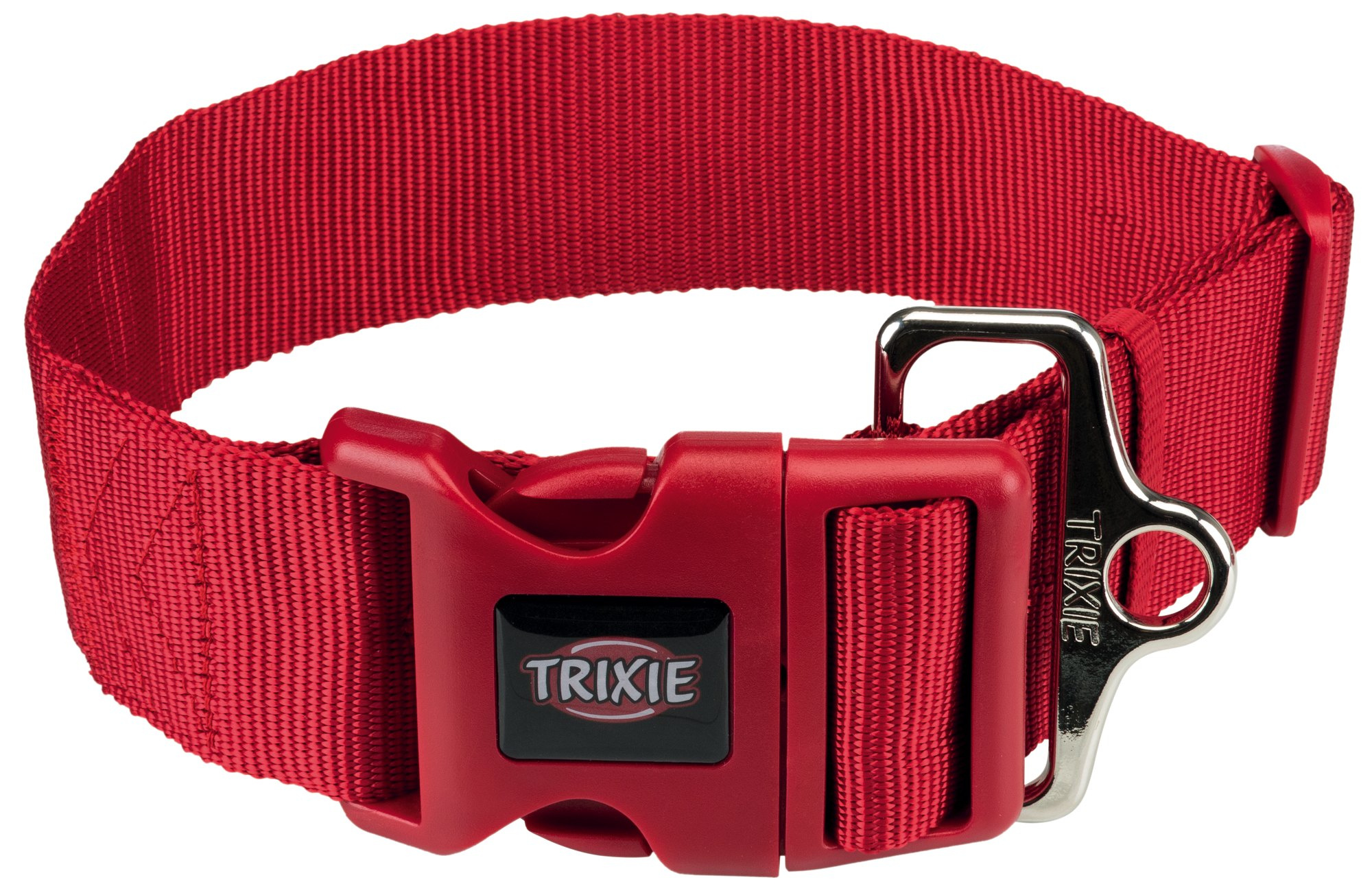 Zgarda Reglabilă Trixie, M-L, 40-60 cm, Lățime 50 mm, Roșie Zgarda Reglabilă Trixie, M-L, 40-60 cm, Lățime 50 mm, Roșie