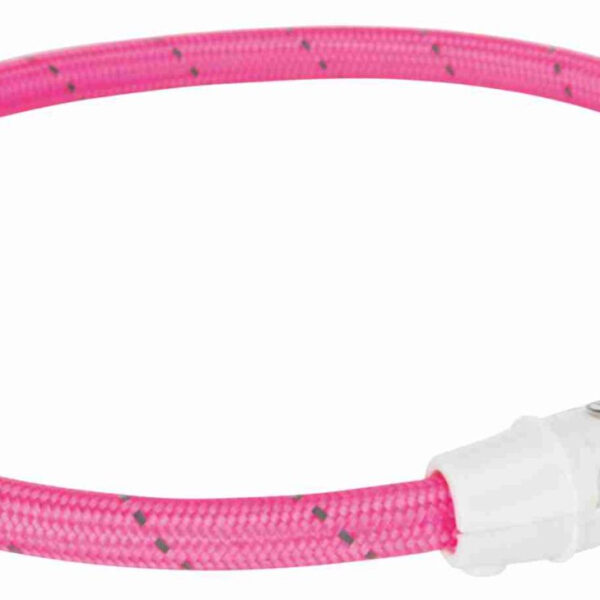 Zgarda LED Roz Trixie XS-S, 35 cm