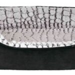 Pat pentru Pisici Trixie Lino Vital 60x45 cm, Negru/Gri