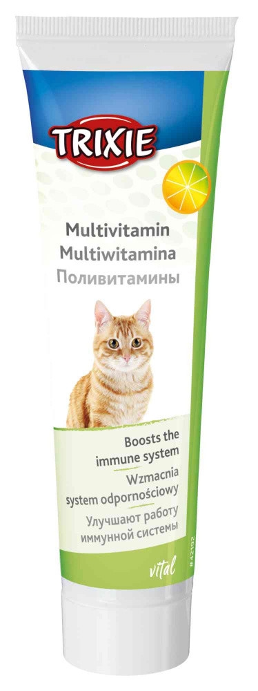 Multivitamine Trixie pentru Pisici, Pasta 100g Multivitamine Trixie pentru Pisici, Pasta 100g