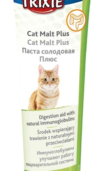 Pasta de Malt Trixie cu Imunoglobulină pentru Pisici, 100 g