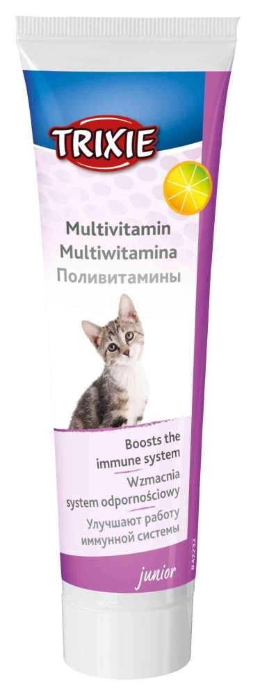 Pasta Multivitamine Trixie pentru Pisici Junior - 100 g Pasta Multivitamine Trixie pentru Pisici Junior - 100 g