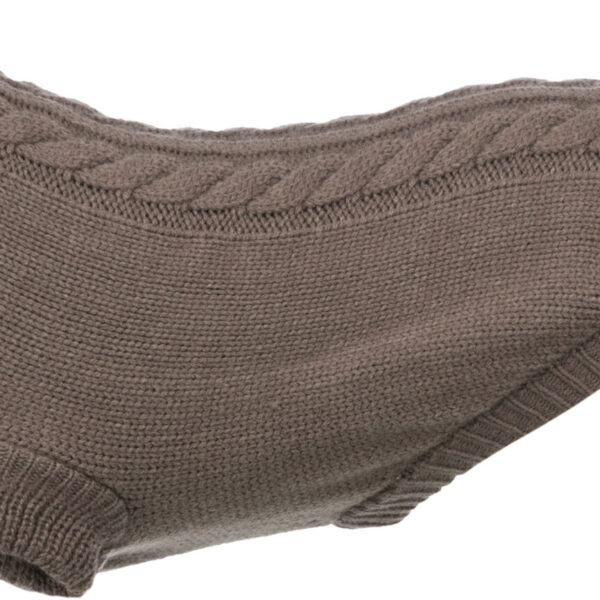 Pulover pentru câini Kenton XS - 24 cm, Taupe, Trixie