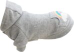 Hanorac pentru câini Trixie Rainbow Falls, Gri, XXS, 24 cm