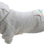 Hanorac pentru câini Trixie Rainbow Falls, XS, Gri, 27 cm