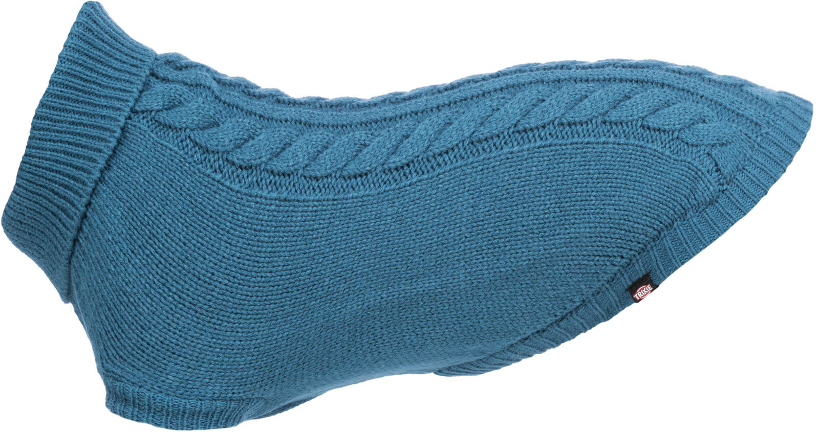 Pulover Kenton Albastru pentru câini, L - 55 cm, Brand Trixie Pulover Kenton Albastru pentru câini, L - 55 cm, Brand Trixie