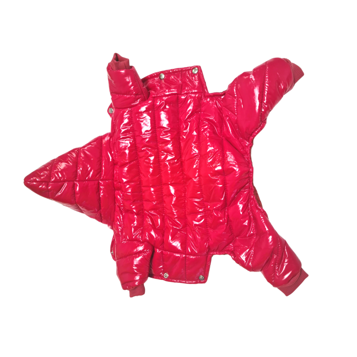 Salopeta de Iarna rosie pentru Caini - SuperCozy by PetOne Couture - imagine 9