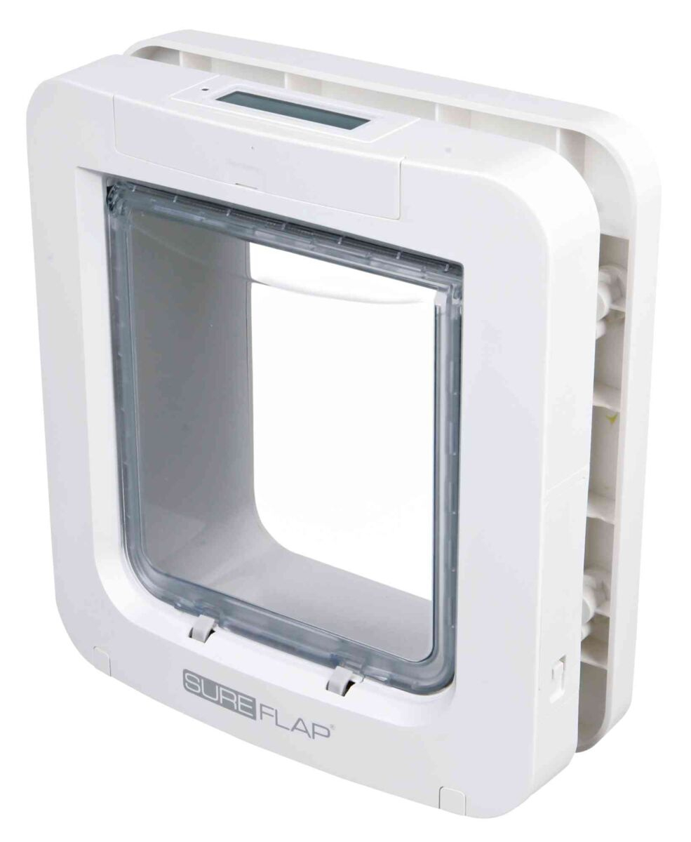 Ușă Batantă Trixie SureFlap cu Microcip pentru Pisici și Câini, Alb Ușă Batantă Trixie SureFlap cu Microcip pentru Pisici și Câini, Alb