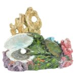 Decor Acvariu Happet Recif 21 cm - Atmosferă Naturală pentru Pești