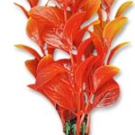 Planta Artificială pentru Acvariu Happet, 10 cm, Roșu/Galben, Blister
