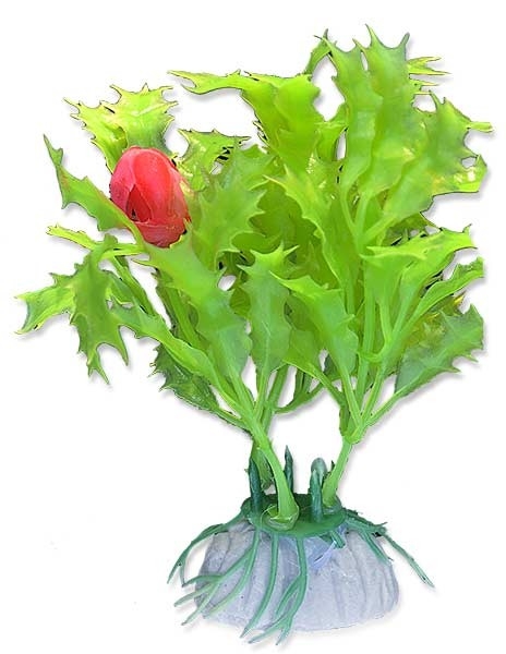 Planta Artificială Verde pentru Acvariu, 10 cm, Brand Happet