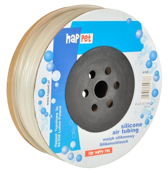 Furtun Silicon Transparent 100 m, Rola Happet - Diametru 4/5,5 mm
