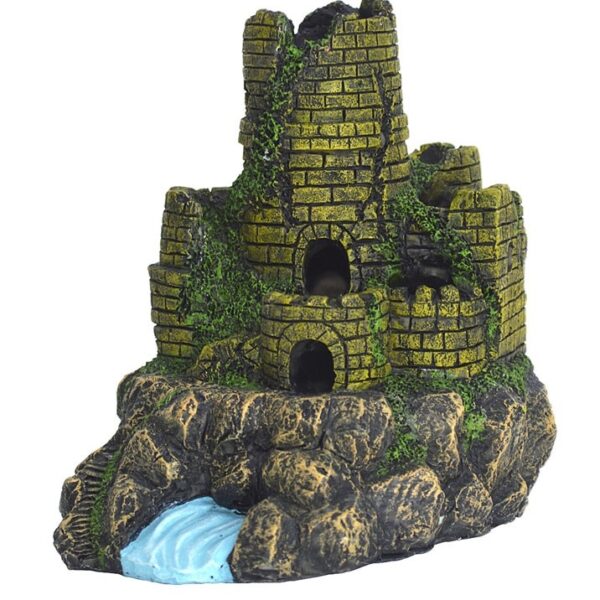 Castel Decorativ pentru Acvariu Happet, 18.5x13x13 cm