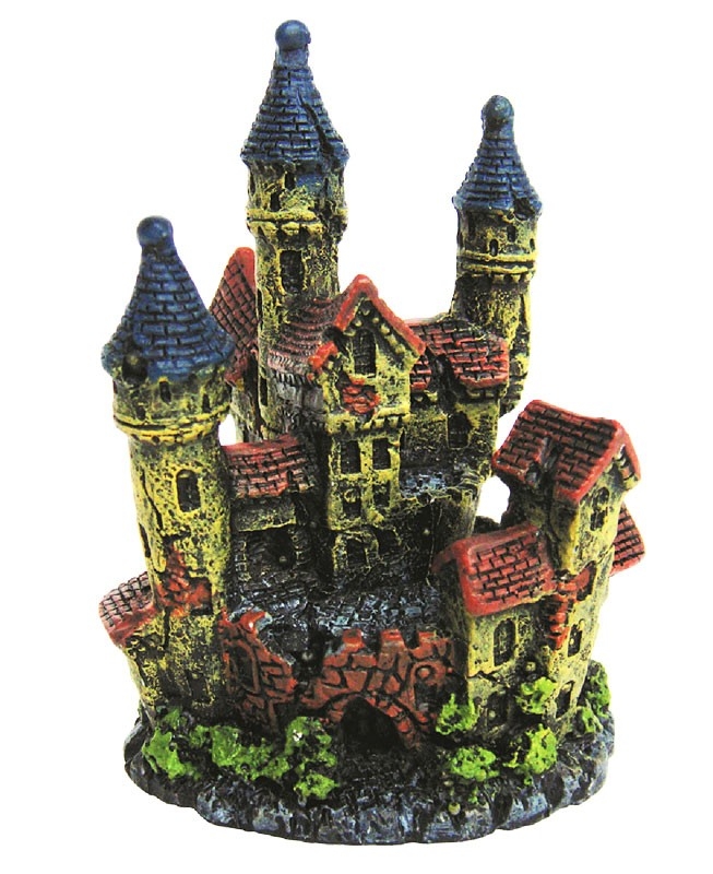 Castel Decorativ pentru Acvariu Happet - 4.5x4.5x6.5 cm Castel Decorativ pentru Acvariu Happet - 4.5x4.5x6.5 cm