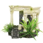 Coloană Decorativă cu Plante pentru Acvariu Happet, 13x7.2x10.5 cm