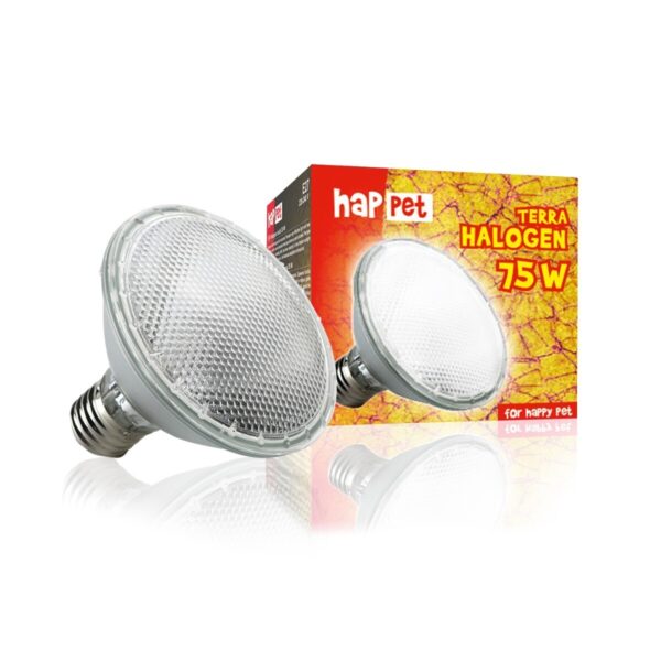 Lampa Cu Halogen Happet 75W pentru Terariu - Iluminare Eficientă
