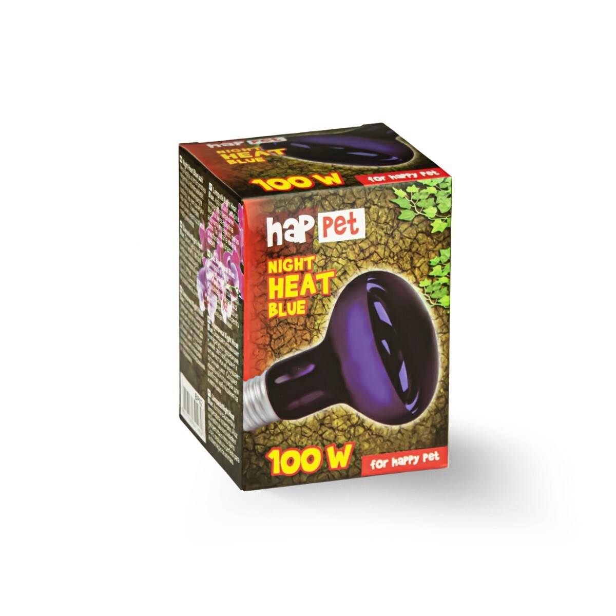 Bec Albastru Happet 100W pentru Terariu - Caldura Nocturnă E27 Bec Albastru Happet 100W pentru Terariu - Caldura Nocturnă E27