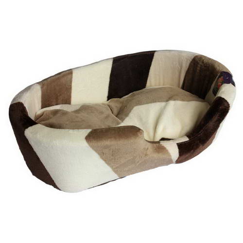 Culcuș Oval Plus Exotic-K pentru câini 46x36 cm, confortabil și moale