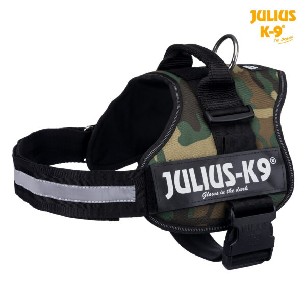 Ham Julius K9 Power XL, 71-96 cm, rezistent și impermeabil, Camuflage