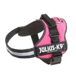 Ham Julius K9 Power Fuchsia 66-85 cm - Rezistent și Impermeabil