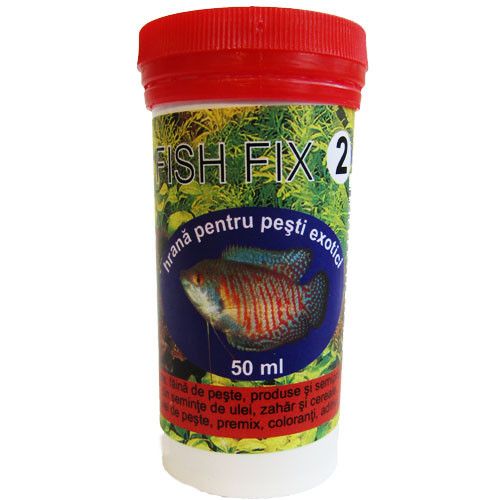 Granule Fish Fix 2 de 2mm - Exotic-K pentru pești sănătoși