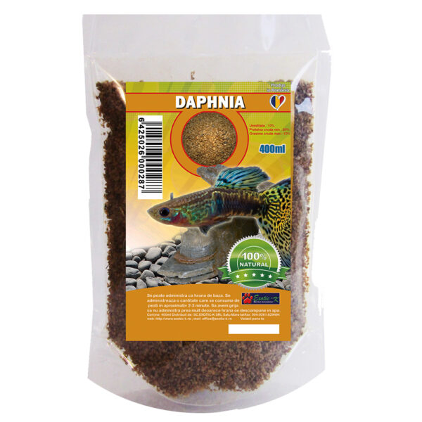 Exotic-K Exo Dafnia 400 ml - Hrană naturală pentru pești