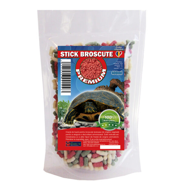 Hrana Vegetală pentru Broscuțe Testoase Exotic-K 400 ml