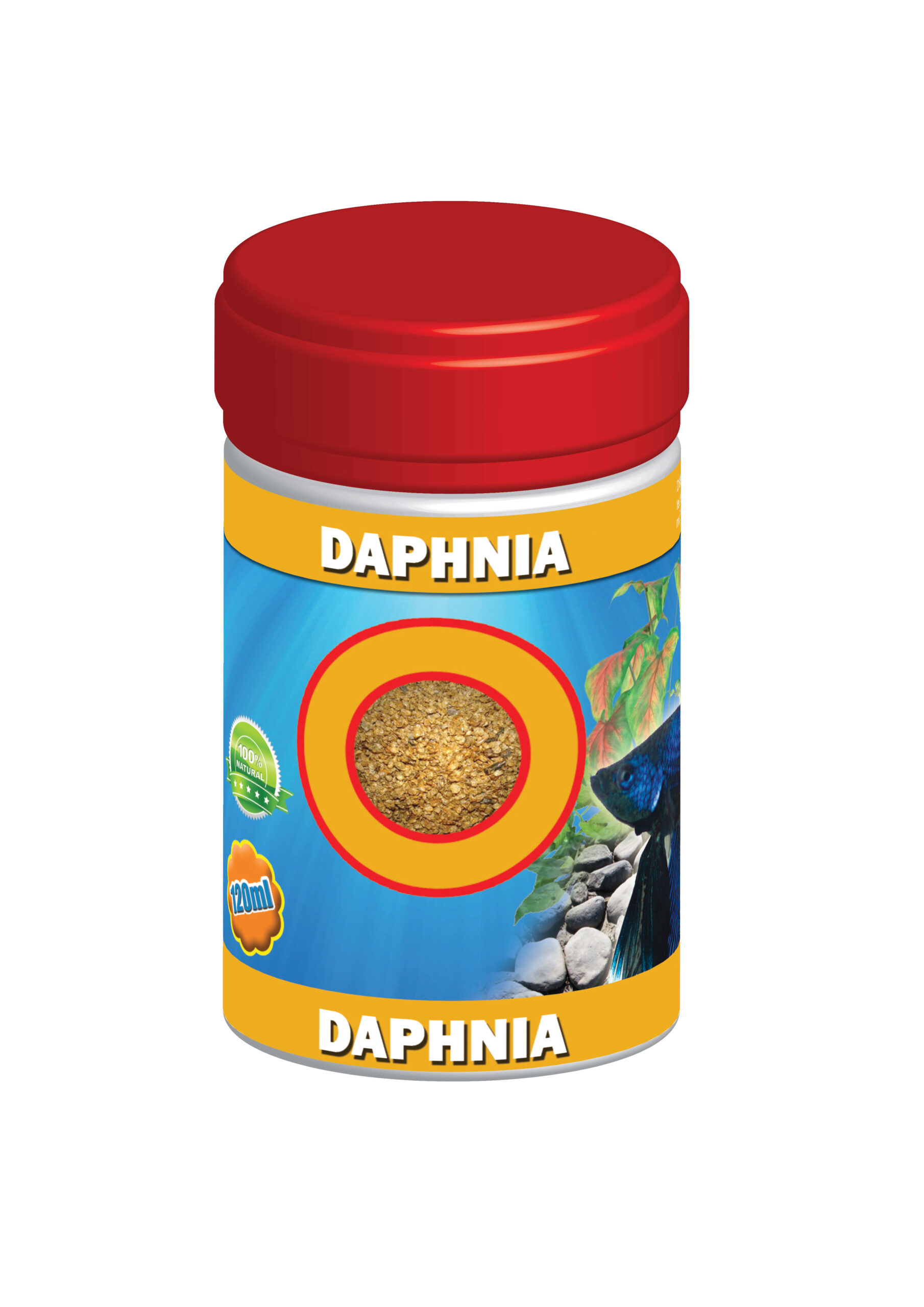 Hrana pentru pești Exotic-K Exo Dafnia 120 ml - Fără conservanți Hrana pentru pești Exotic-K Exo Dafnia 120 ml - Fără conservanți