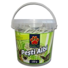Exotic-K Pesti Albi Liofilizati pentru Pisici si Broscute 150 g