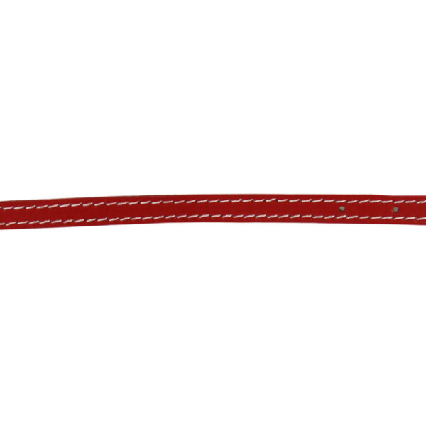 Zgarda Exotic-K 1.2/37 cm din Pasla, Roșie pentru Câini