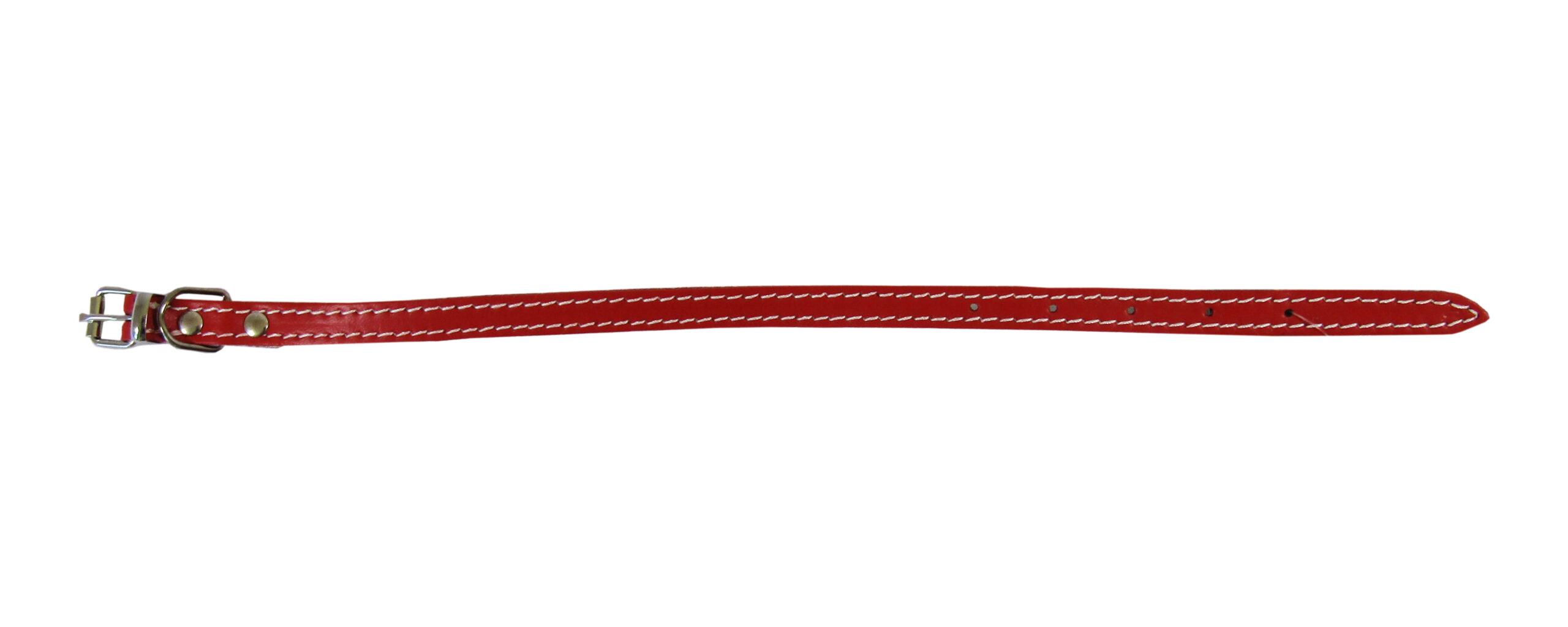 Zgarda Exotic-K 1.2/37 cm din Pasla, Roșie pentru Câini Zgarda Exotic-K 1.2/37 cm din Pasla, Roșie pentru Câini