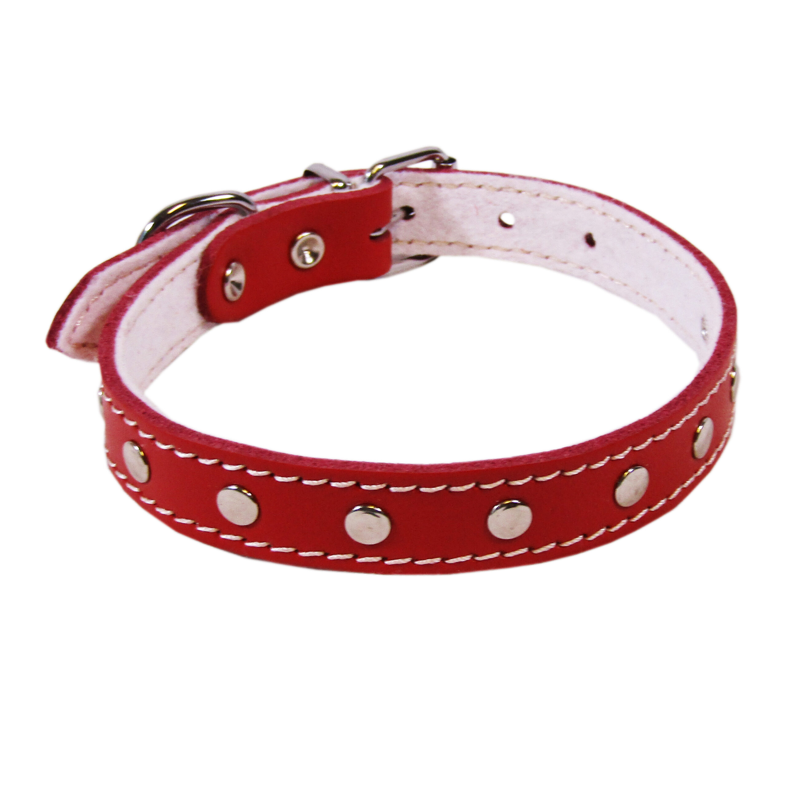 Zgarda Exotic-K L2 2.0, 45 cm, cu Ornament Roșu pentru Câini Zgarda Exotic-K L2 2.0, 45 cm, cu Ornament Roșu pentru Câini
