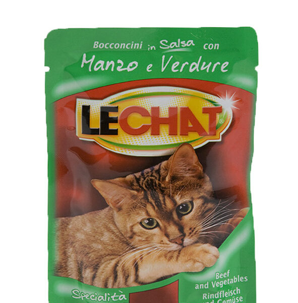 Hrana Umedă Monge Pentru Pisici cu Vită și Legume, 100 g