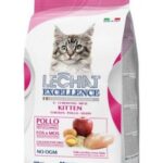 Hrană Uscată pentru Pisici Lechat Excellence Kitten Junior cu Pui