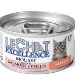 Hrana Umedă Monge pentru Pisici LeChat Kitten cu Somon și Pui, 85 g