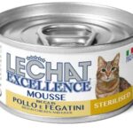 Mousse Umed pentru Pisici LeChat cu Pui și Ficat, 85g - Monge